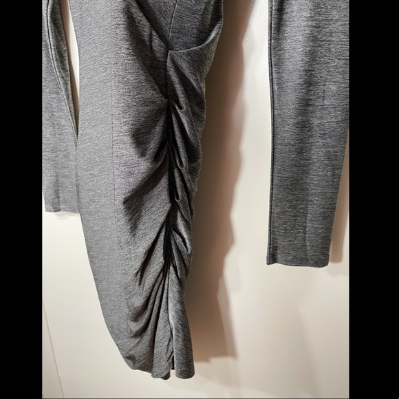 Guess grey Jersey dress with leather decoration - Picture 6 of 7